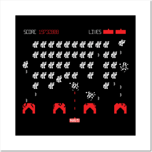 TroubleMaker Space Invaders Posters and Art